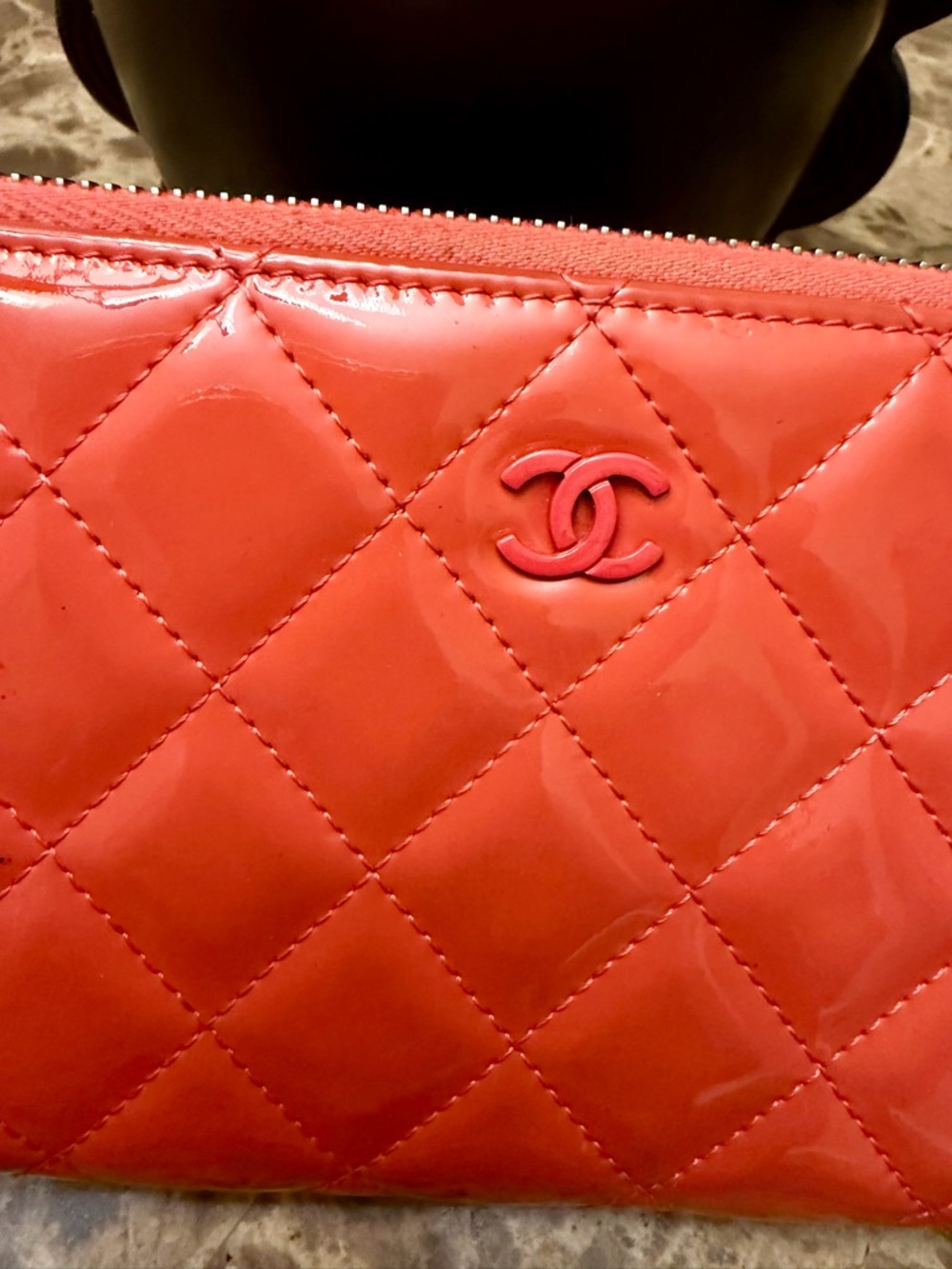 Chanel Matelasse Zip Around Continental Wallet & Dustbag - Picture 4 of 16